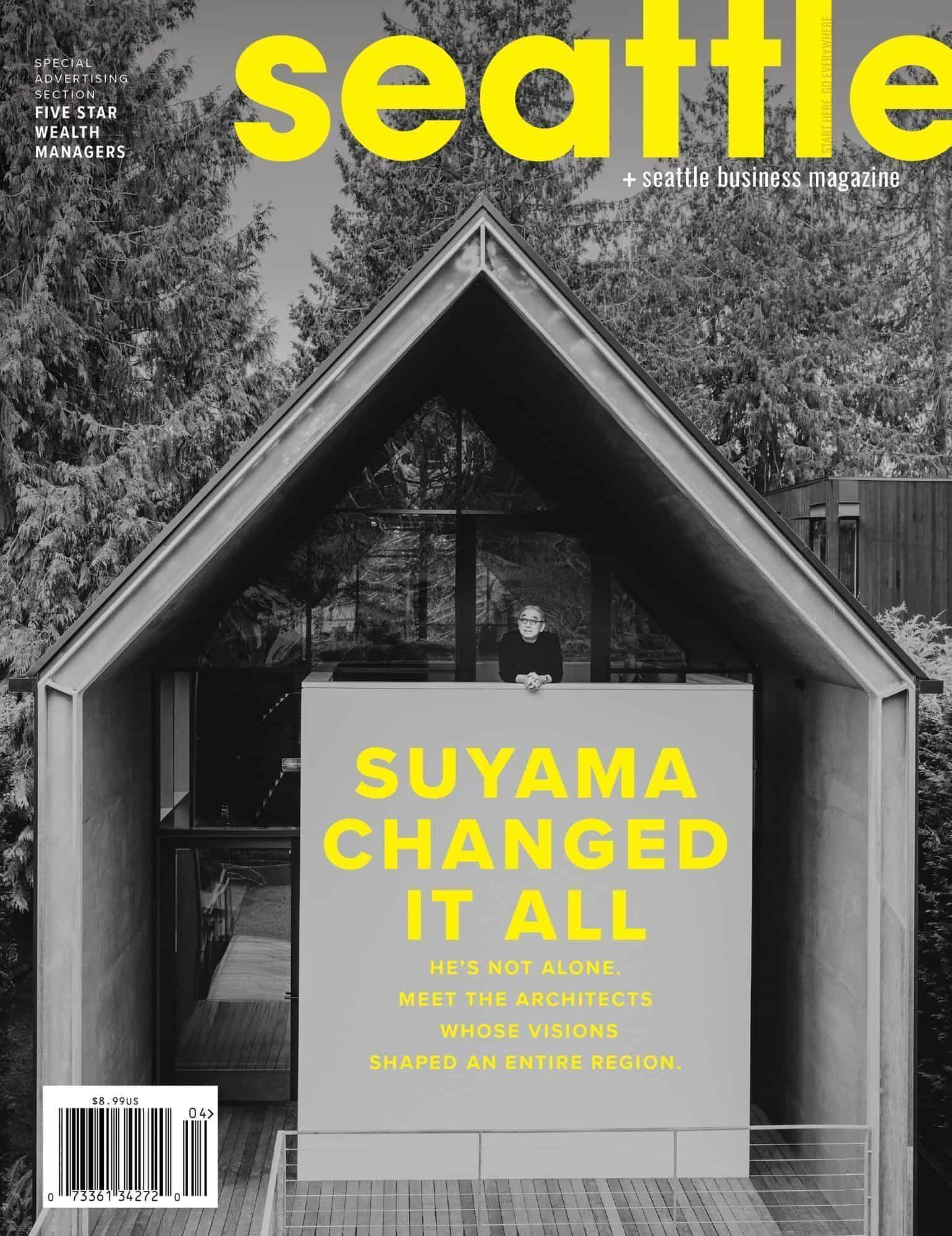 2303_SEAM_Cover March_April Architect, George Suyama at the Junsei House
