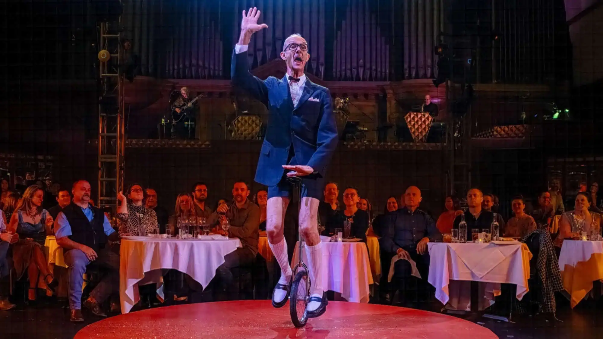 Unicycle5-16-9-2000x1125 Teatro ZinZanni mixes comedy, cabaret, spectacle, and music.